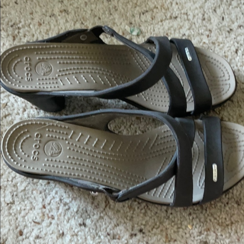 Crocs Womens Cyprus IV Slides Sandals